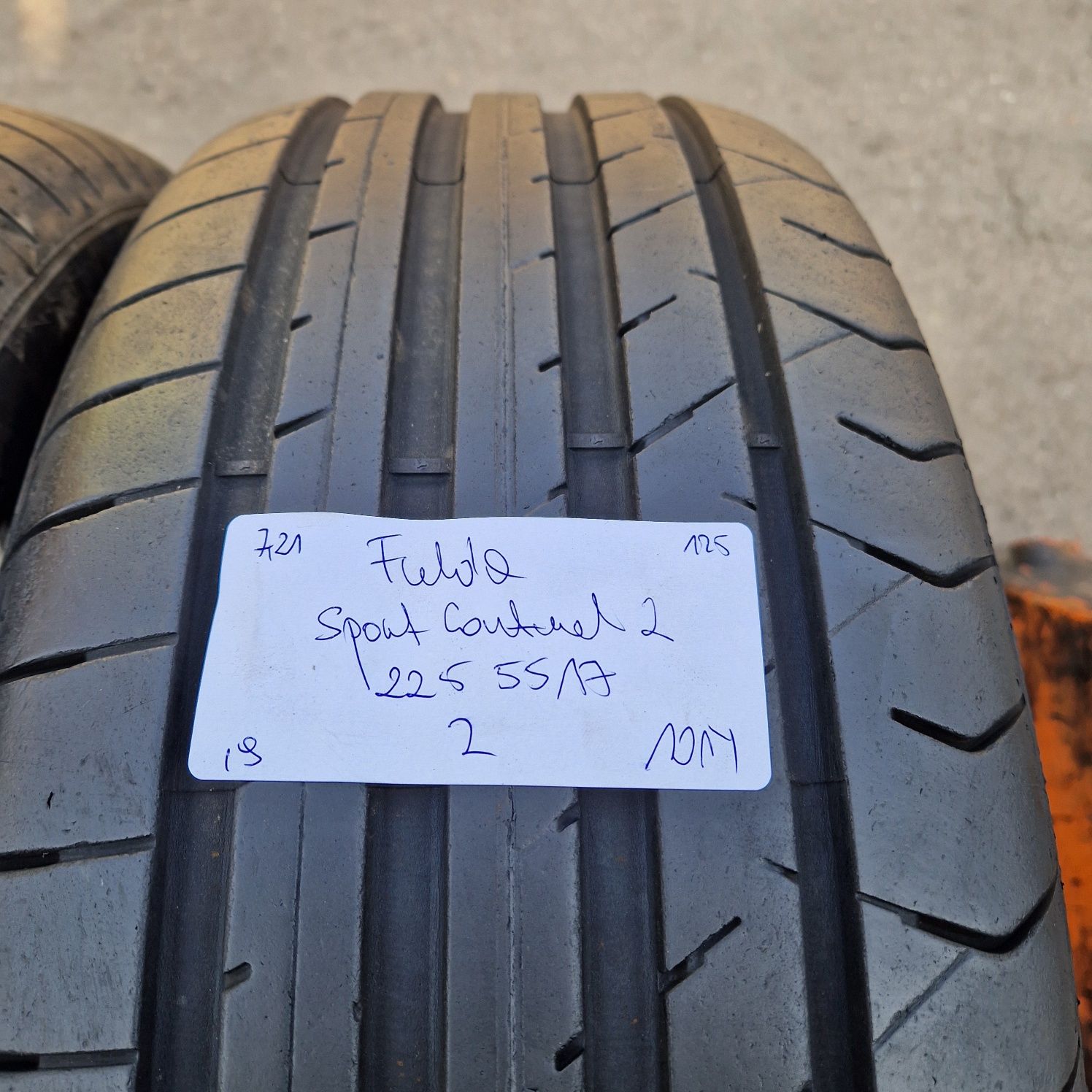 225/55/17 225/55R17 Fulda 2019 Lato