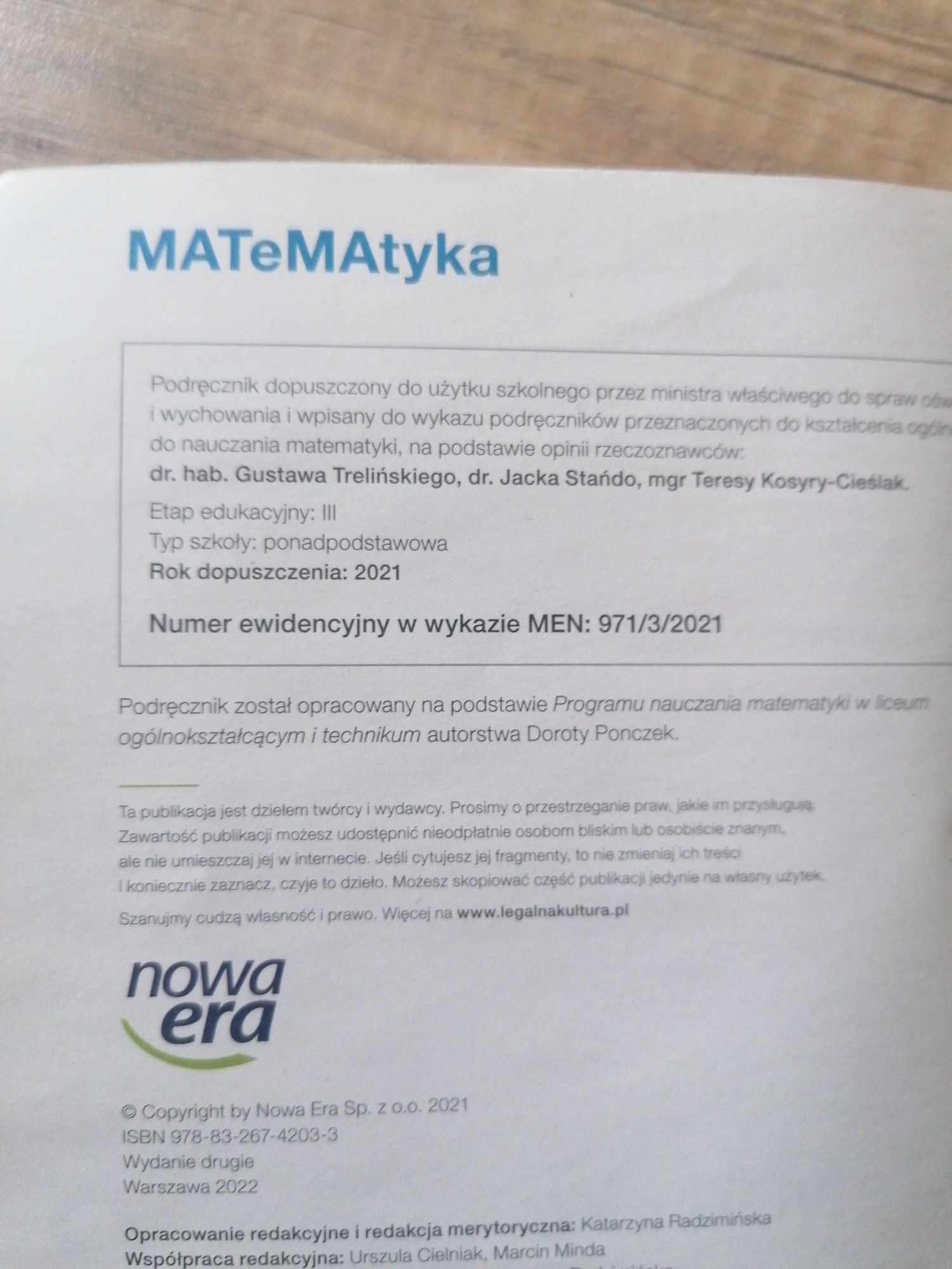 Matematyka klasa 3