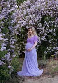 Suknia do sesji ciążowej