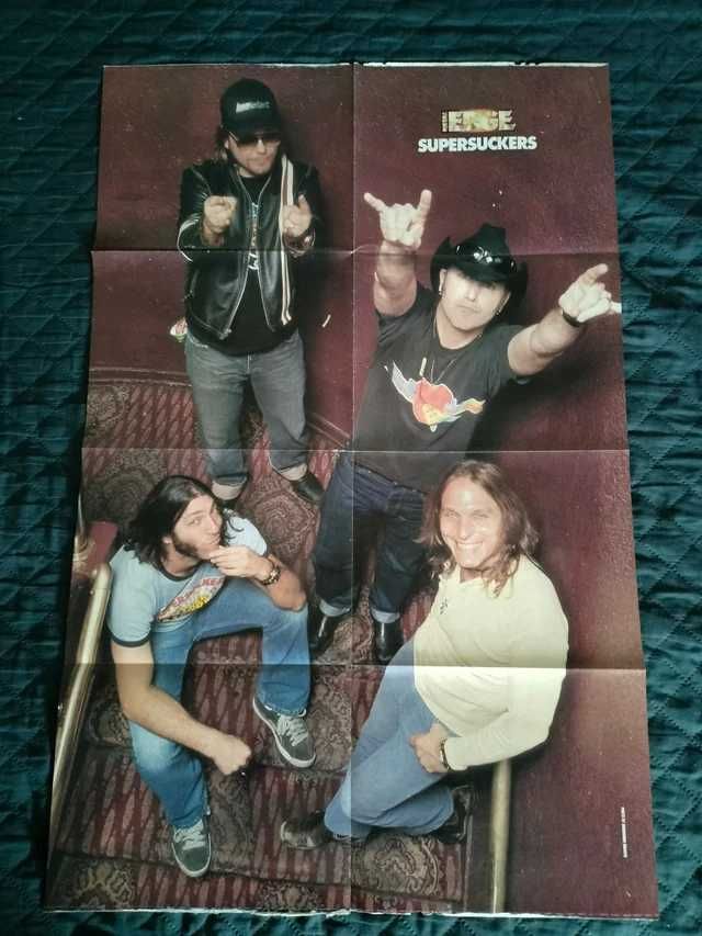 Póster A1 da banda Supersuckers – Anos 2000