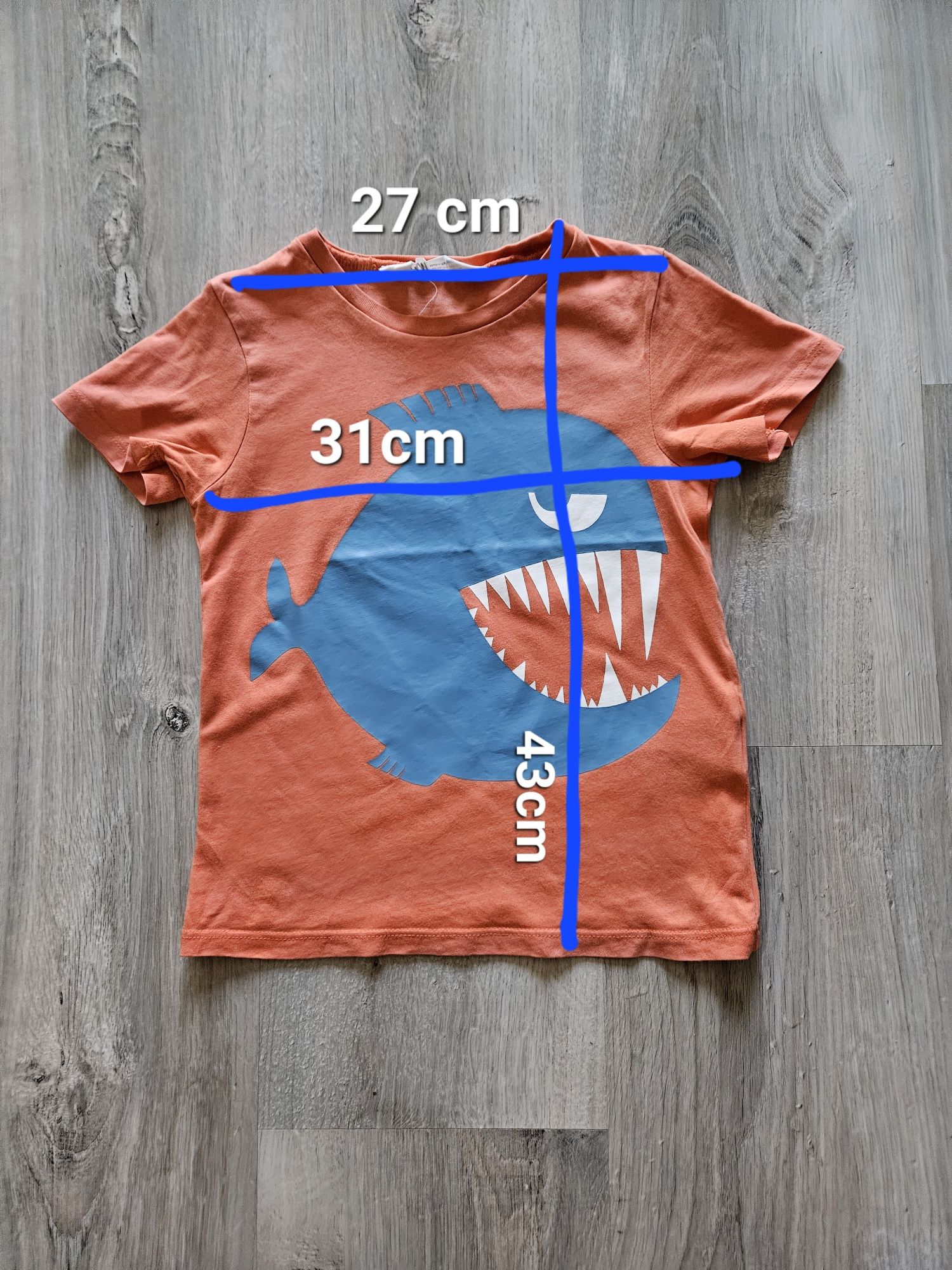Chłopięcy t-shirt H&M.  Rozmiar 98/104.
