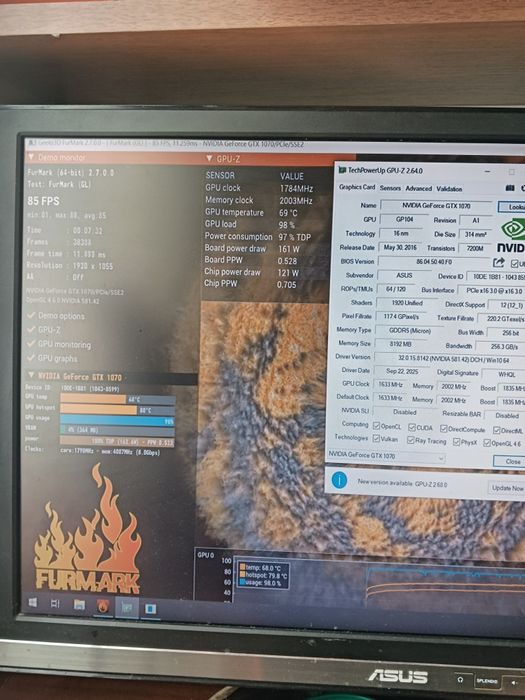 Ігровой пк компьютер АМ4\16gddr4\ GTX 1070 \ RYZEN 7 \м2 256gb