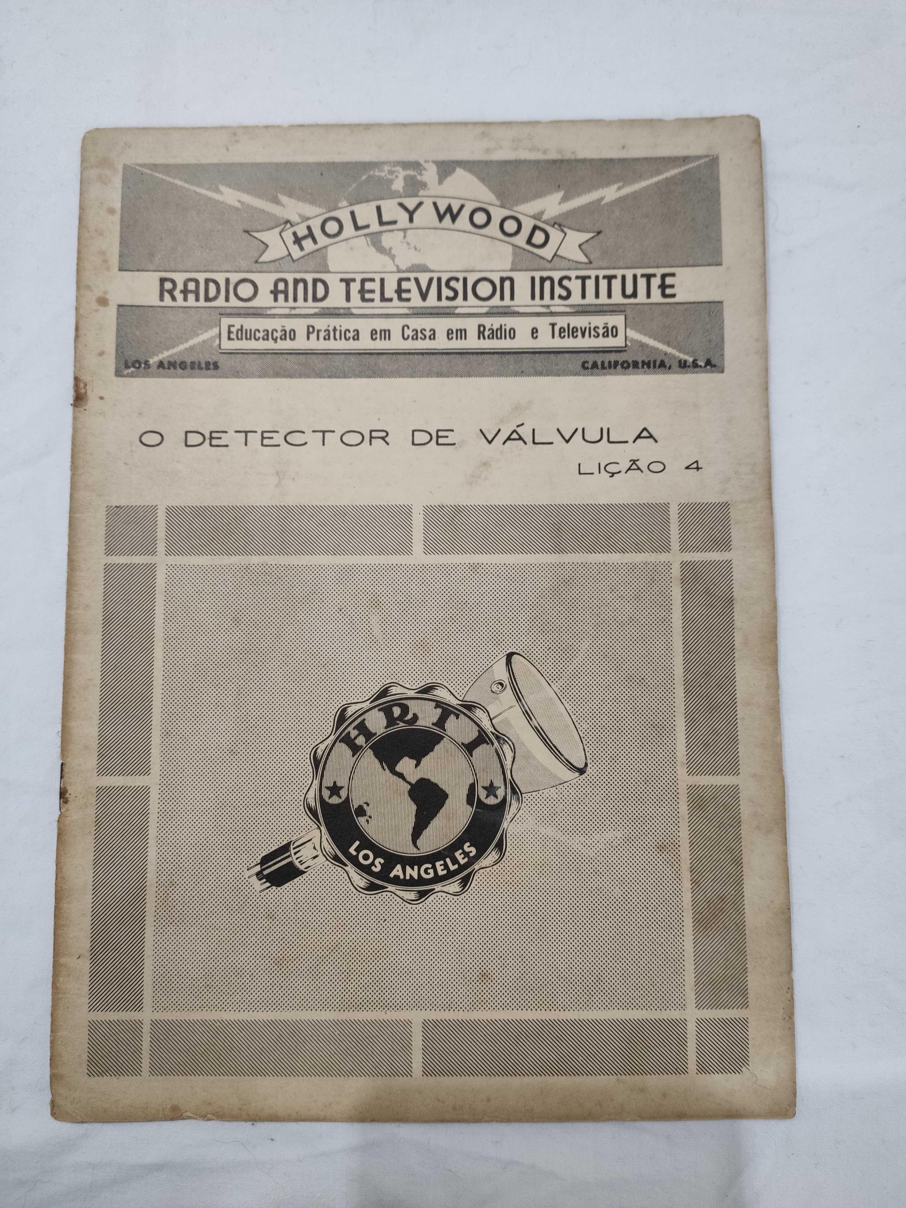 Curso muito raro de Rádio e Televisão Hollywood