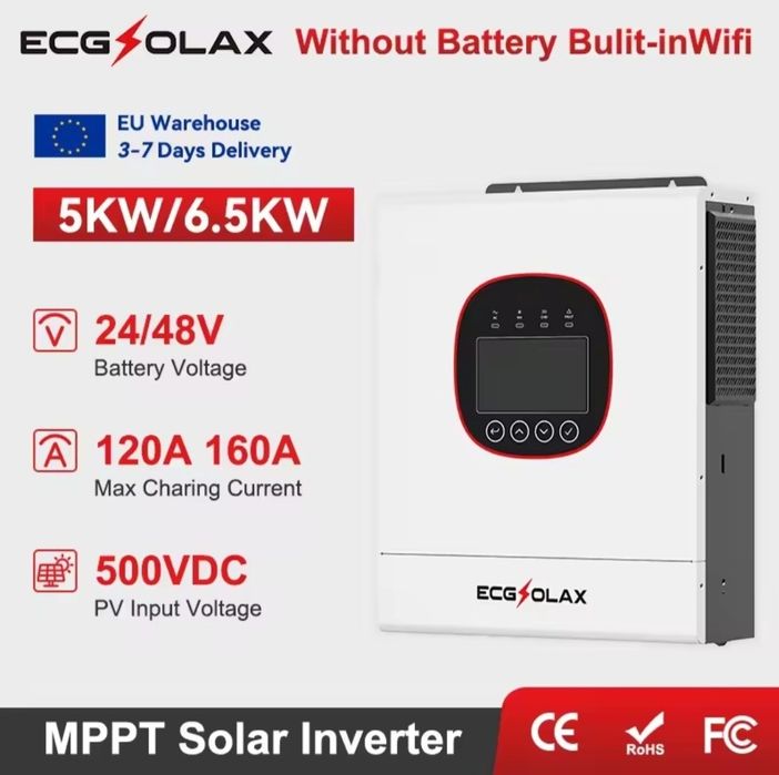 Гібридний інвертор 5кВт