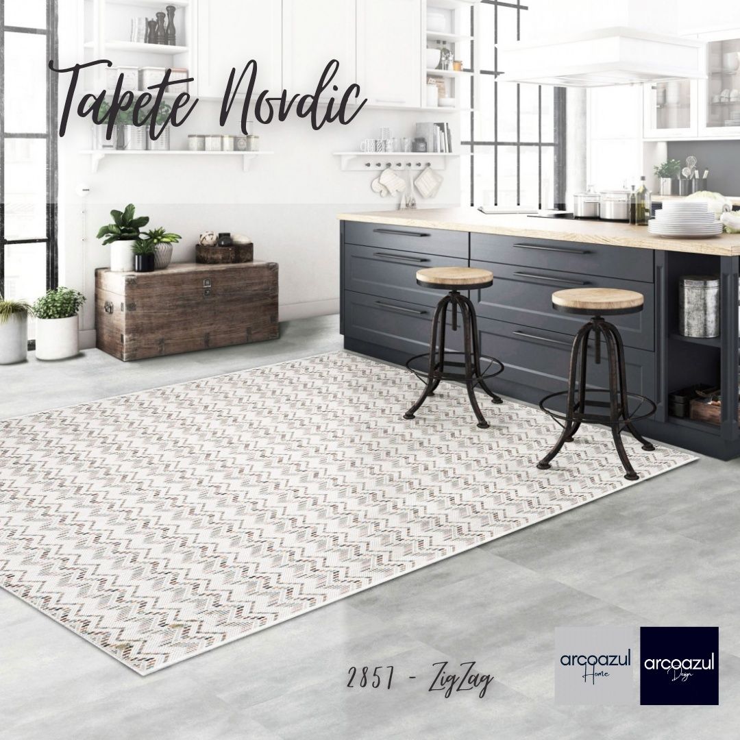 Tapete Nordic - 140x200cm - Varias Cores e medidas By Arcoazul