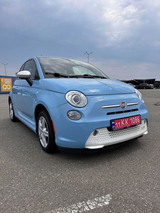 Fiat 500e рестайлінг 2016 рік