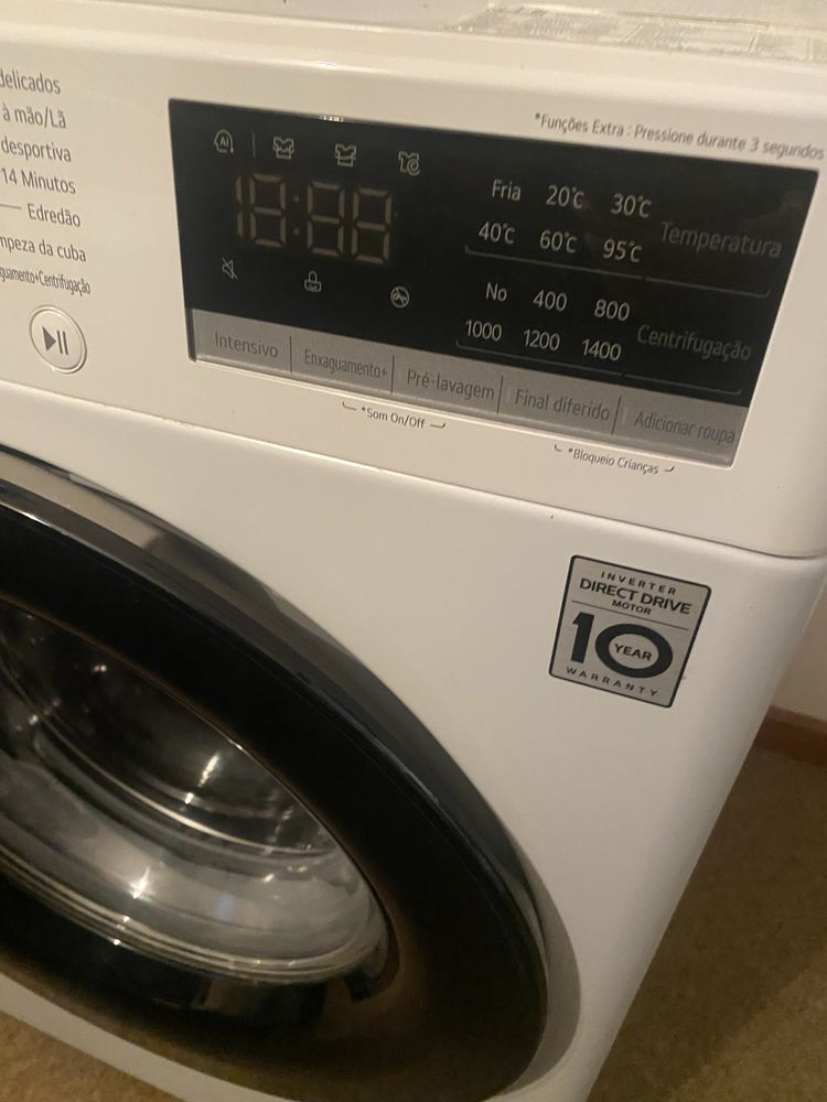 Maquina Lavar Roupa LG 8kg
