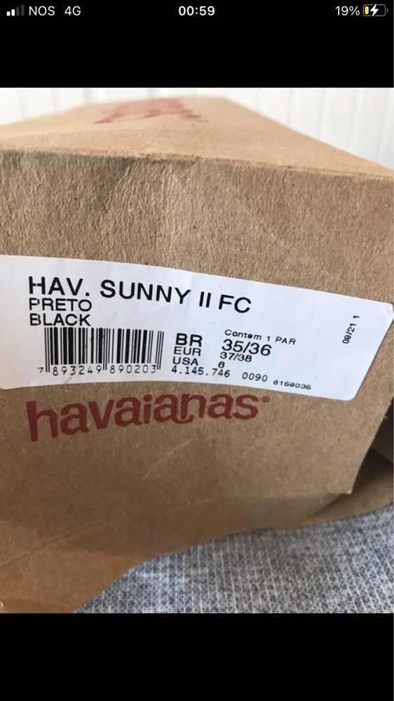 Sandálias havaianas