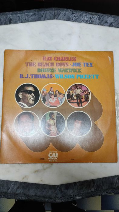 LP Vinil Ray Charles e Outros 33 Rotações Disco