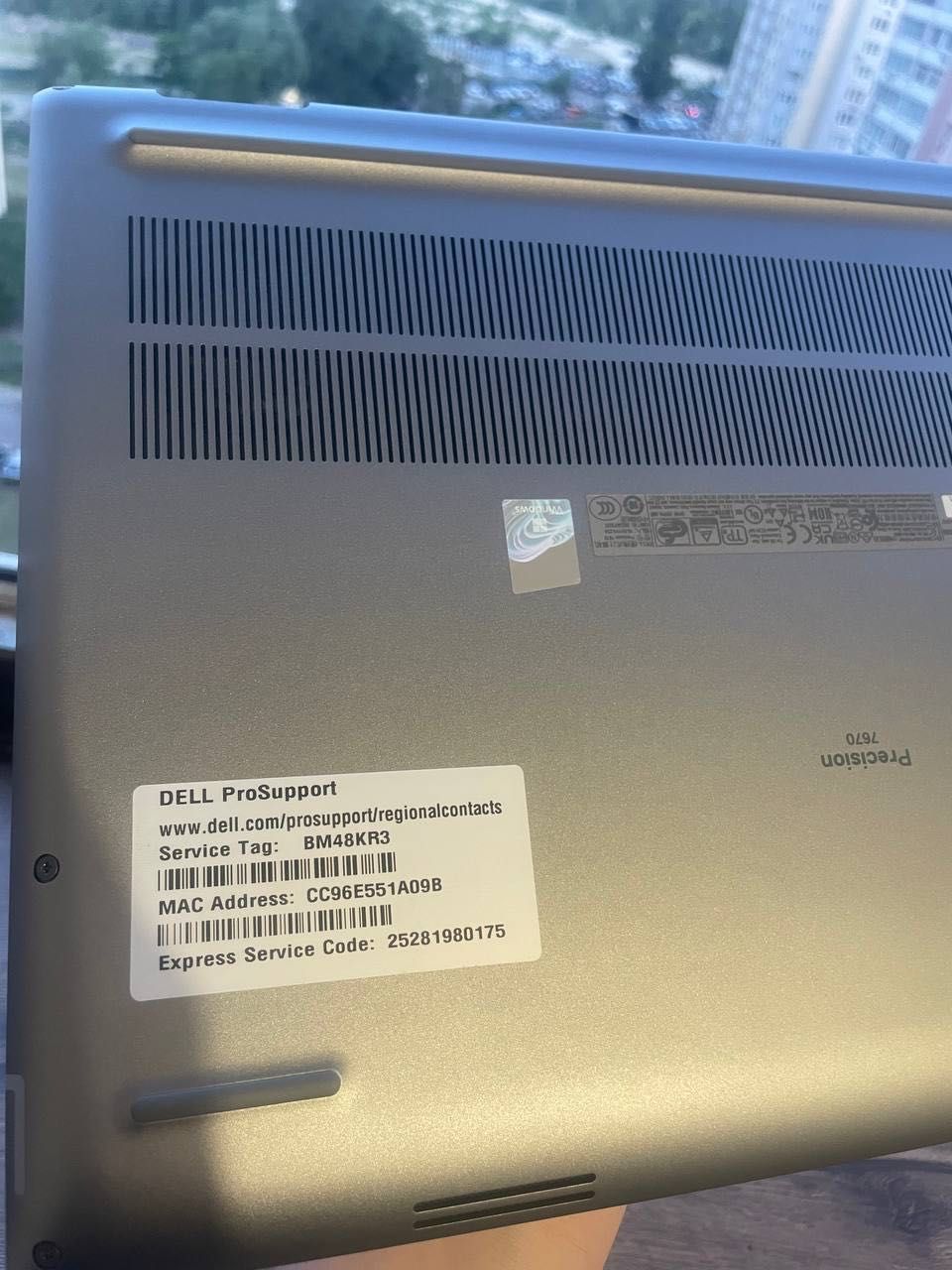 Ноутбук Dell 7670 Precision I9/2 tb SSD/ 64 gb DDR5