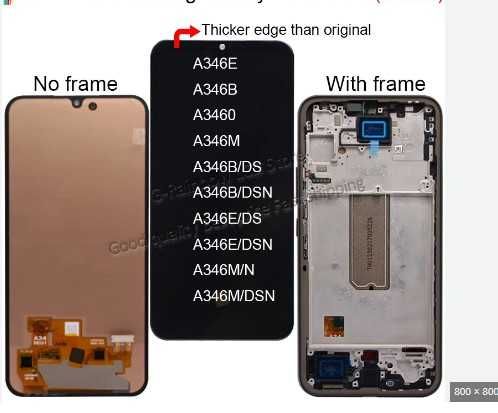 Дисплей Экран модуль Samsung A25 A256 + тачскрин Samsung A34 A346 LCD