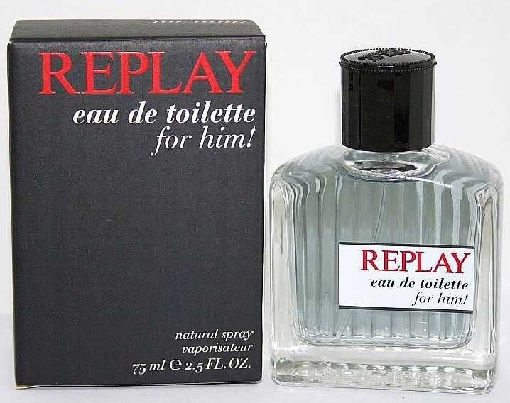 Replay Men EDT  75ml spray Woda toaletowa męska