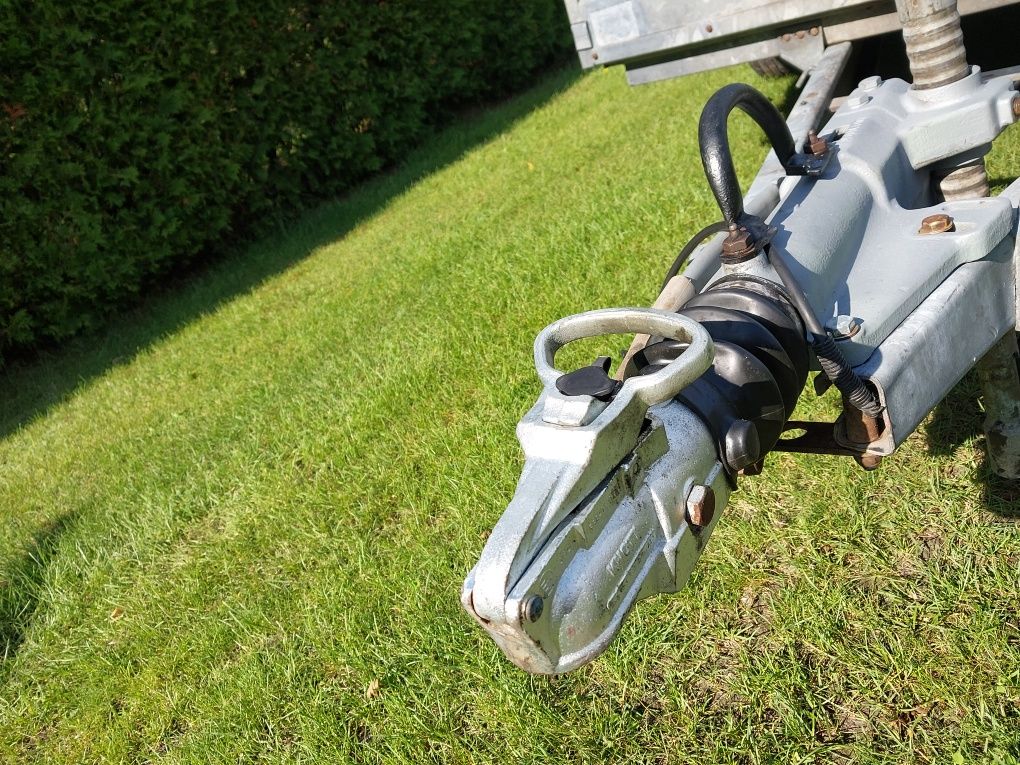 Przyczepa do przewozu maszyn minikoparki BRENDERUP 3500 DMC zarejestro