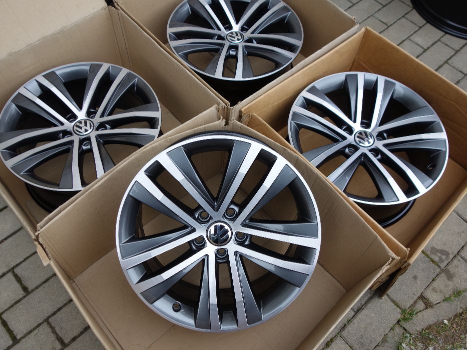 Felgi VW SHARAN R-LINE 7N0 Tiguan PASSAT SCIROCCO 18'' Oryginalne