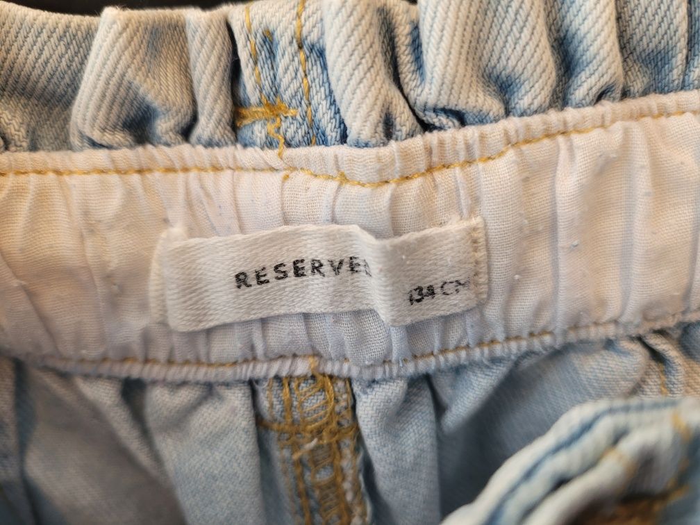 Jeansy Reserved rozm. 134