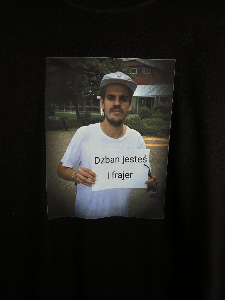 Koszulka - Dzban jesteś i frajer Taco Hemingway Rap T-shirt Funny Tee