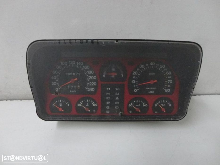 Quadrante Fiat Uno Turbo I.E do ano de 1993 gasolina