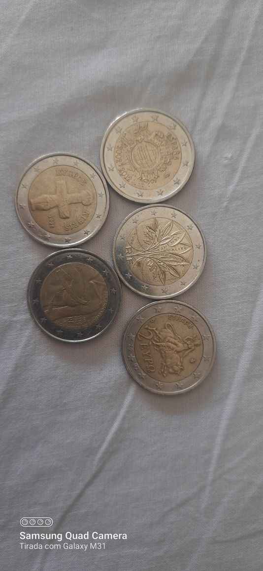 Moedas de 2 euros