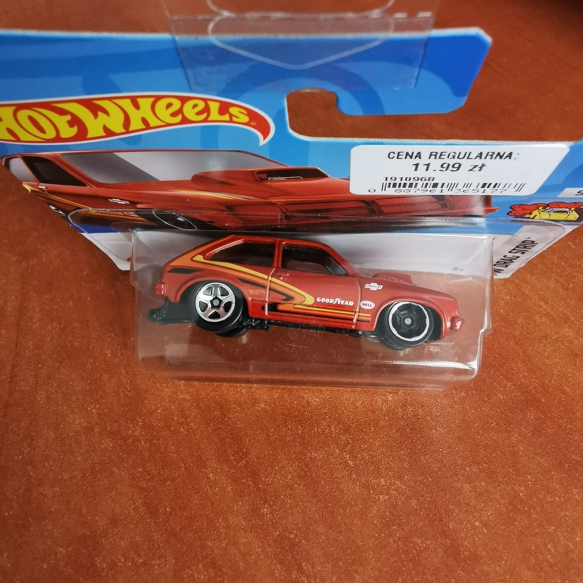 Hot Wheels '76 Chevy Chevette Błąd Zapakowania