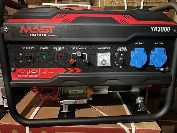 Генератор бензиновый MAST GROUP YH3000 2.8 кВт