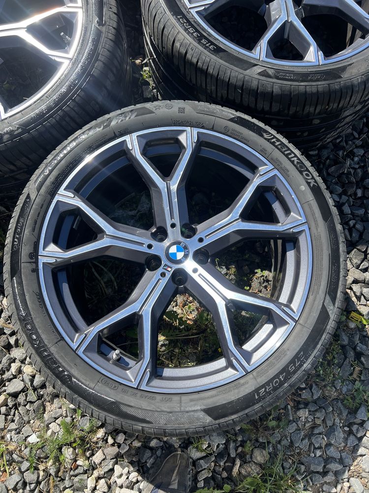 Диски  резина бмв г05 г06 г07 741 стиль 5 112 bmw g05 g06 g07 r21