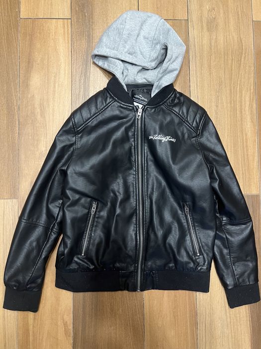 Нова куртка Zara із штучної шкіри зріст 152 см