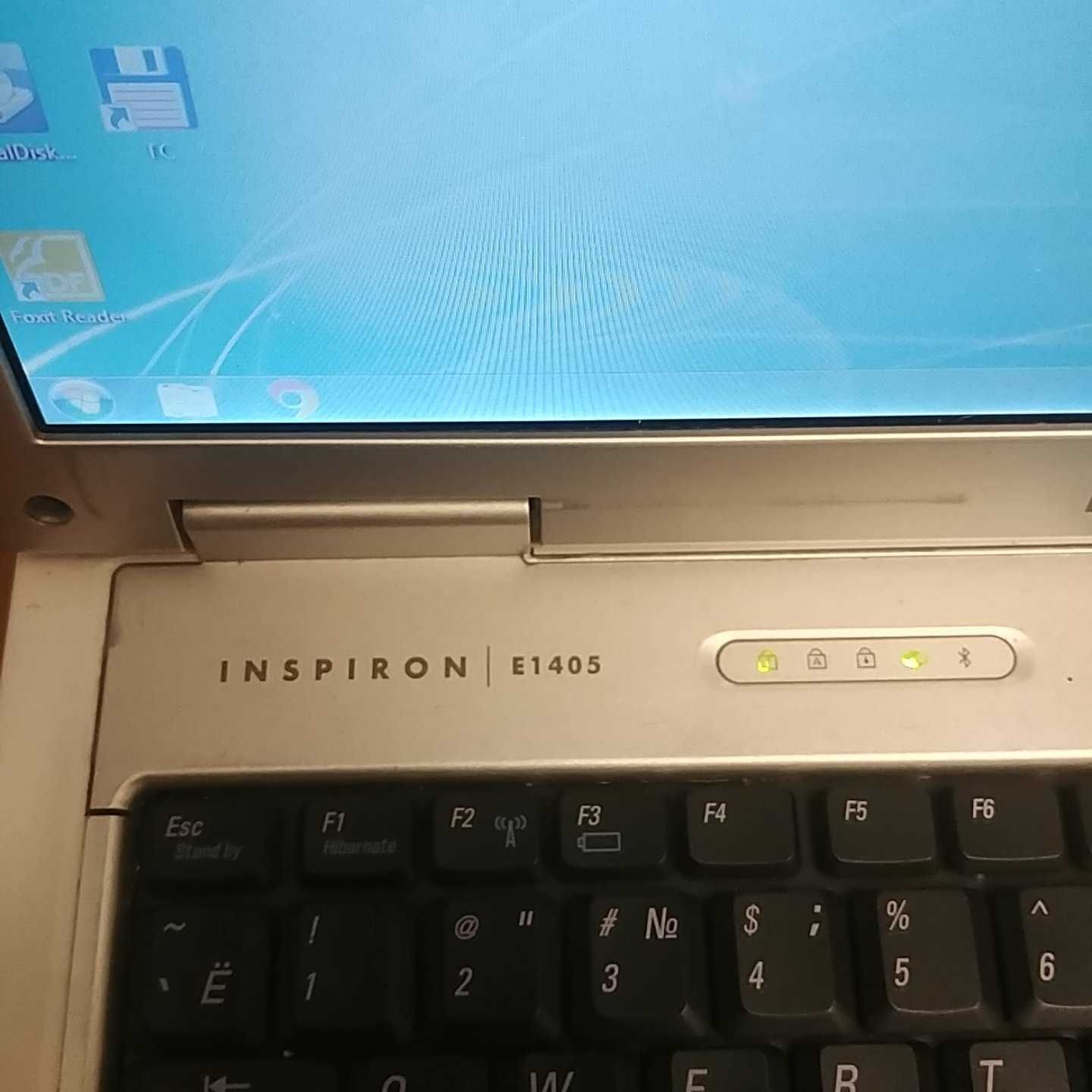 Двоядерний ноутбук DELL E1405, для школяра з камерою та гучномовцями