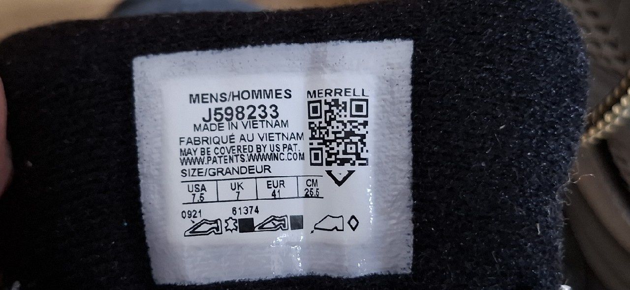 Merrell, vibram, goretex r.41 Nowe z paragonem