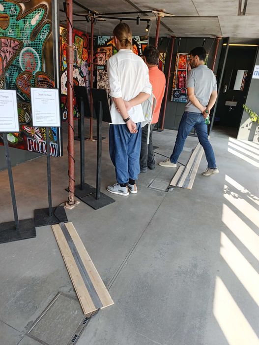 Quadro original - Arte abstrata moderna decorativa - POTOW