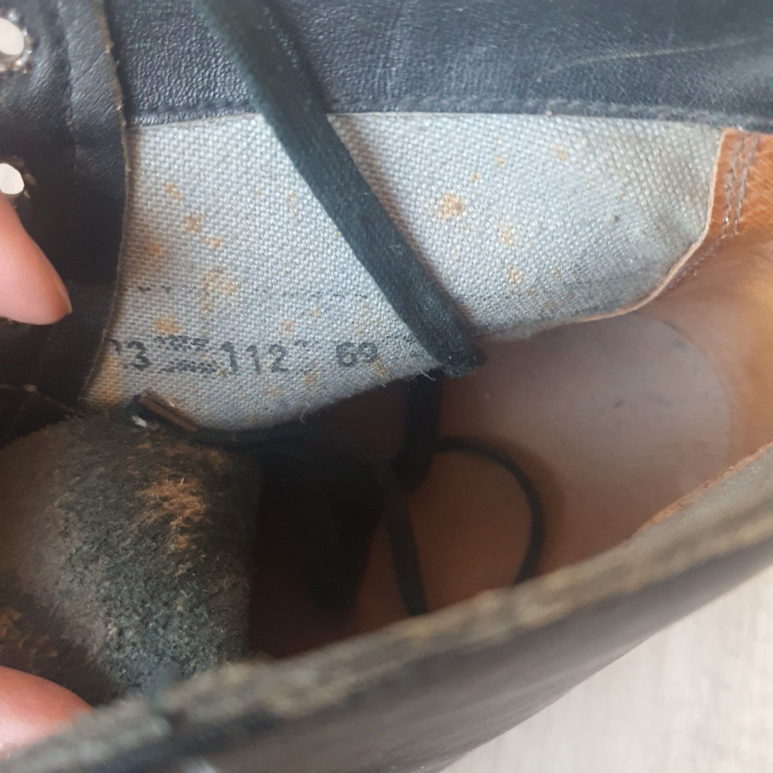 Buty wojskowe kute z 1969 roku
