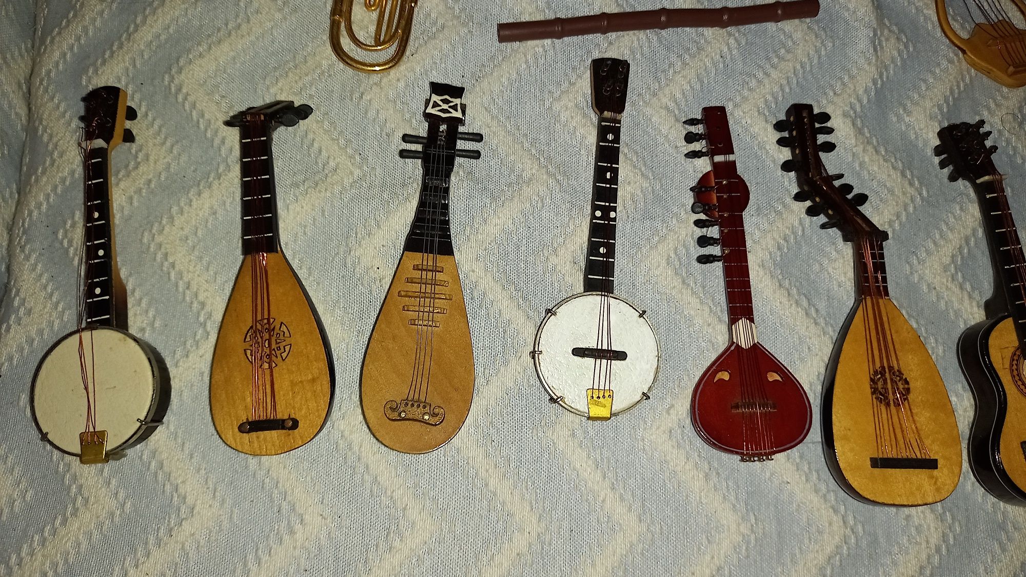 Instrumentos de música miniaturas