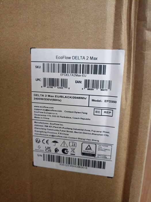 Додаткові батарея ecoflow delta max 2000 extra betery  додаткова батар