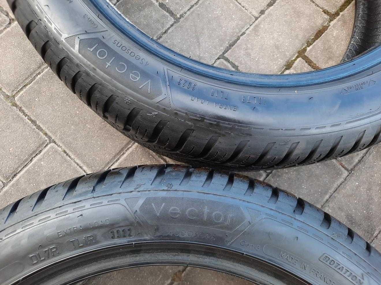 225/45 94W R17 GOODYEAR GEN-3 7mm 2022r Całoroczne 4szt Opony