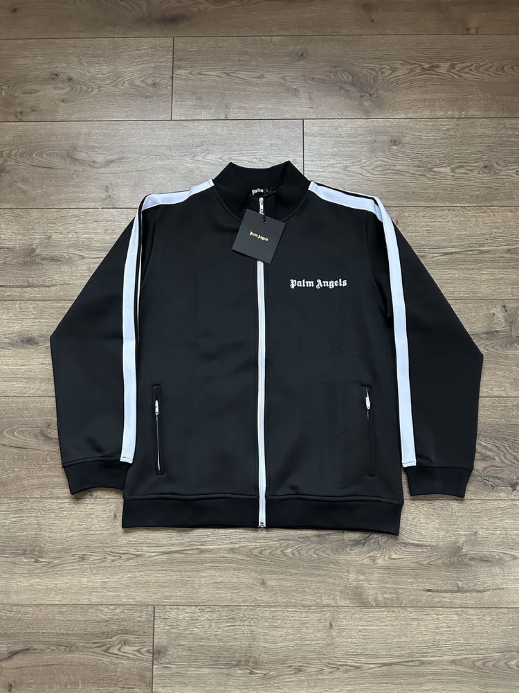 НОВА Кофта Palm Angels Black | Зипка Пальм енджилс палм зіпка/світшот