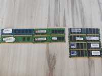 Pamięci RAM - 2x 2GB DDR3, 2x 2GB DDR2, 3x 256MB DDR1, 1x 512MB DDR1