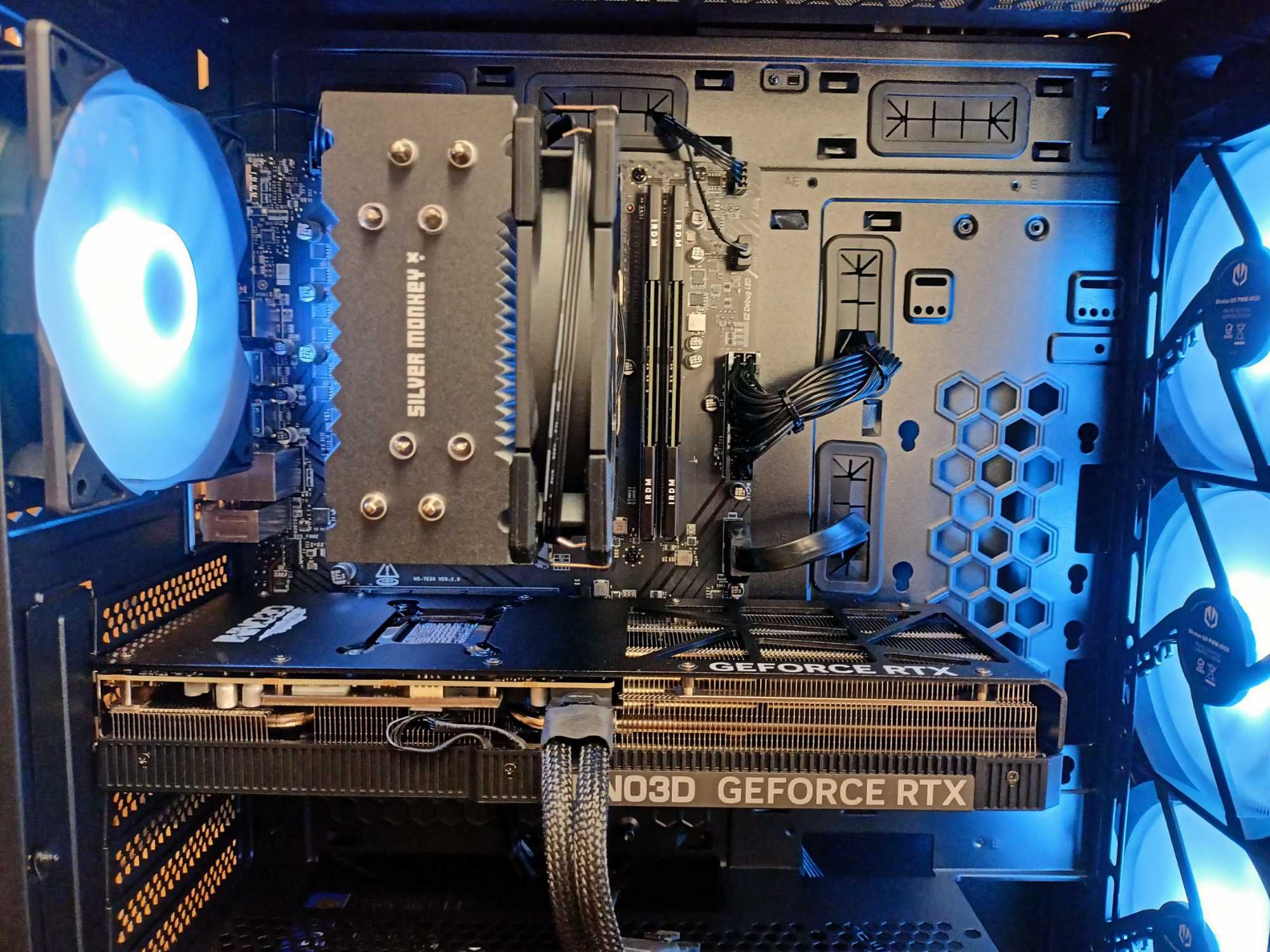 Komputer Gamingowy Ryzen 7 7800X3D 64GB DDR5 2TB SSD RTX 5070 TI 16GB