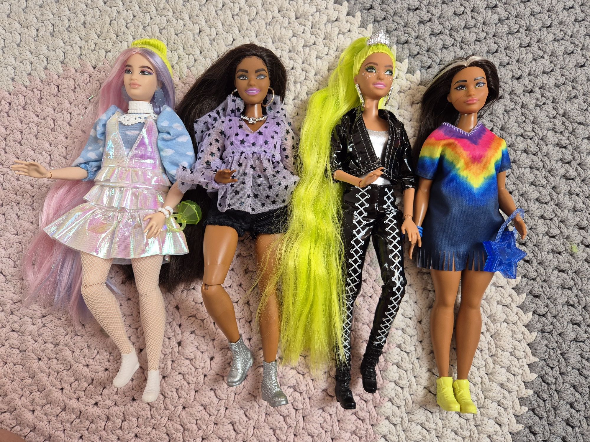 Zestaw lalek barbie Mattel ruchome stawy