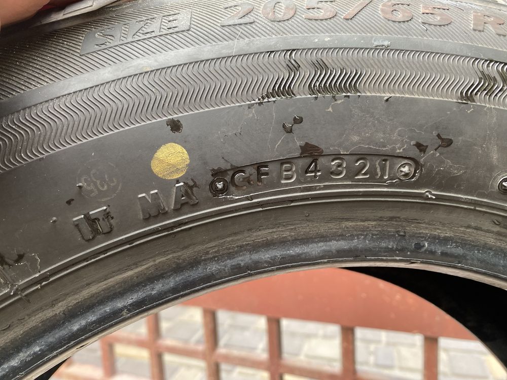 Шины  bridgestone ecopia 205/65 r16