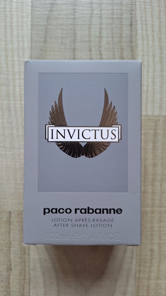 Nowy Oryginalny Paco Rabanne Invictus After Shave 100ml Woda Po Golen