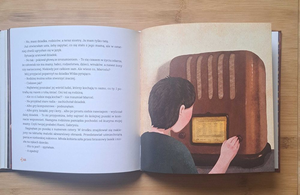 Książka dla dzieci Wnuczka antykwariusza Justyna Bednarek