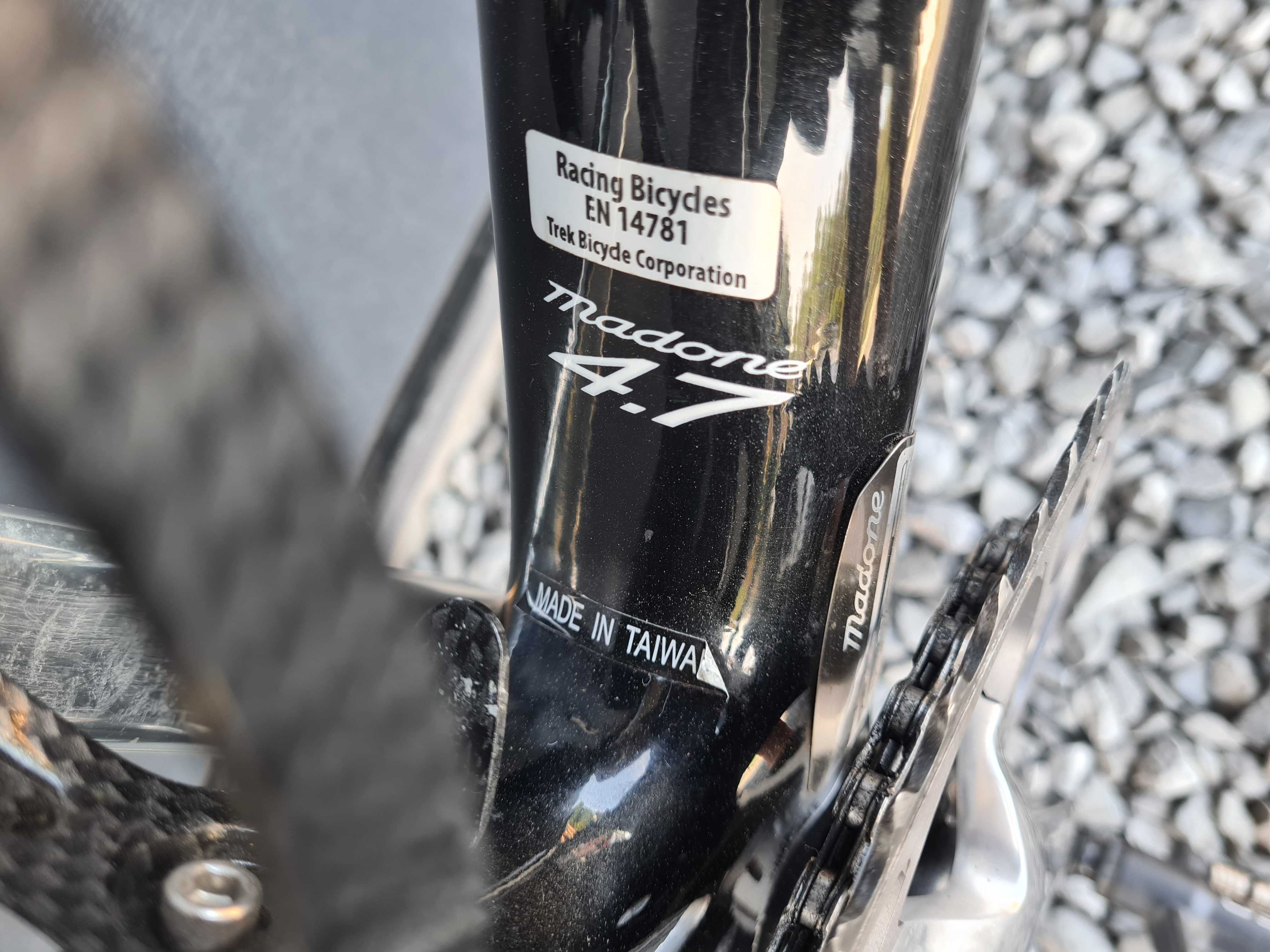 Rower szosowy. Trek Madone .rozm. 48 cm. Carbon. Ultegra