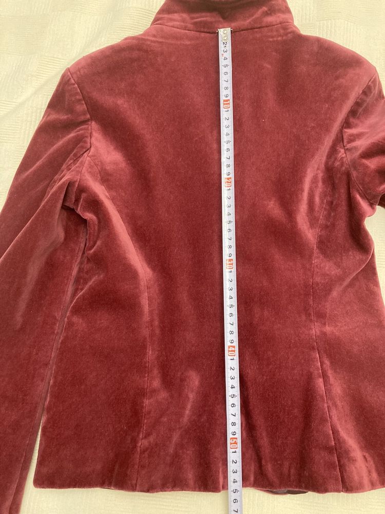 Дизайнерський бархатний велюровий костюм жакет пиджак юбка спідниця