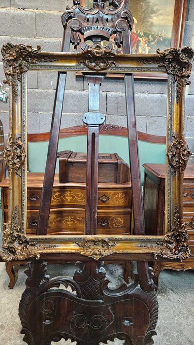 Stara Ładna rama Duża na dowolny cel ,,Robi wrażenie ,,