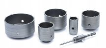 ZESTAW OTWORNIC DO BETONU SDS + 6el 40, 65, 80, 100, 120 mm