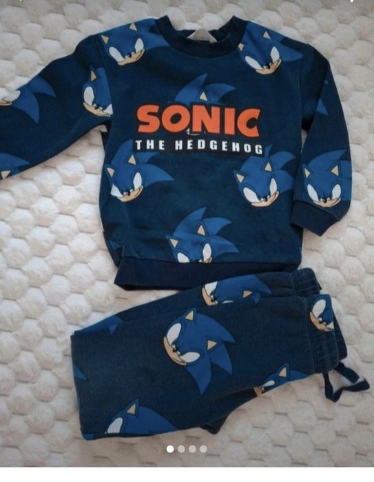 Dres sonic H&m dla cjlopca