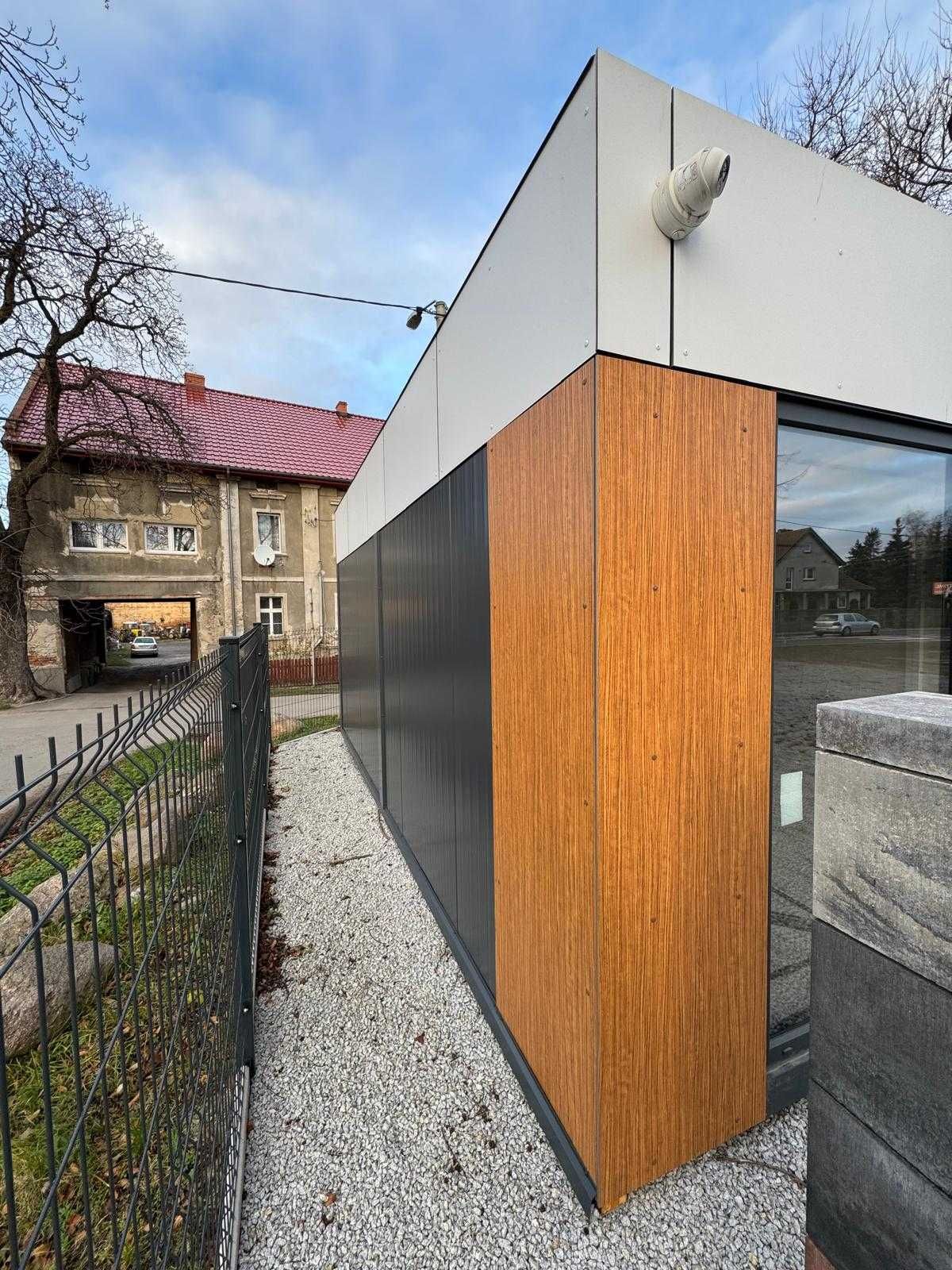 Pawilon handlowy 7x6m - NOWY - klimatyzacja alarm monitoring OD RĘKI