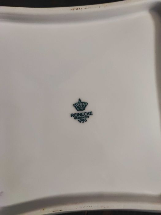 Porcelanowa kwadratowa  miska Rreinecke