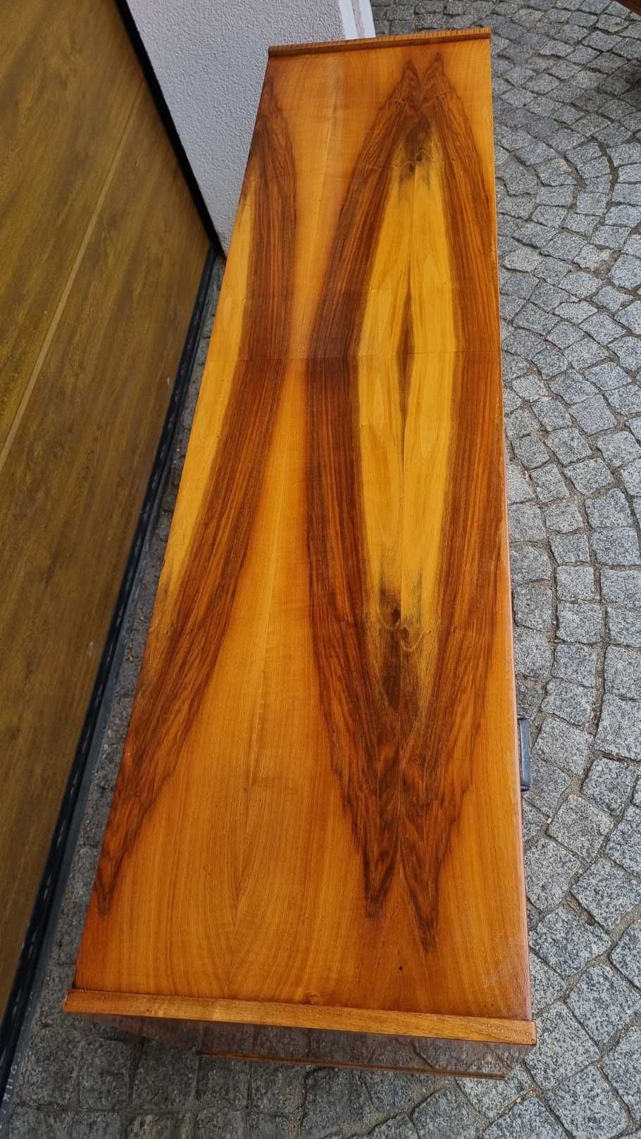 Dobry Stan Mega Fornir Sideboard Długa Komoda Lata 60 Grabiński PRL