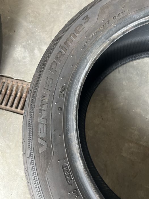 Opony letnie Hankook 215/55/17 Demo 2024 rok produkcji