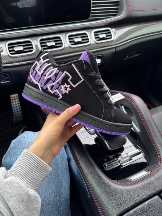 ‼️Кросівки DC Court Graffik Purple